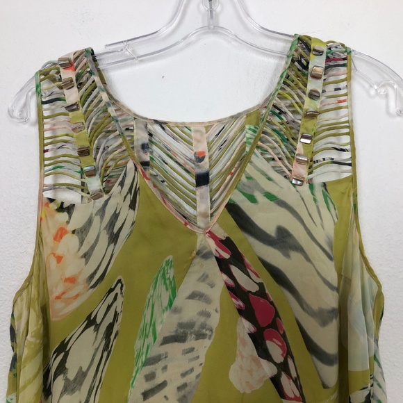 Anthropologie Leifsdottir Inagua Silk Maxi Dress - Picture 4 of 8